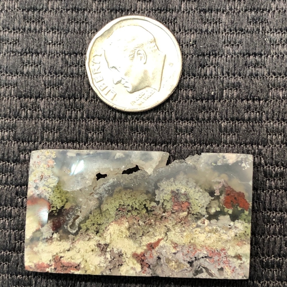 Freeform moss agate - Picture 4 of 16